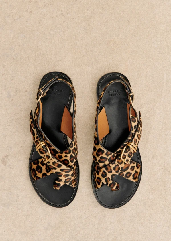 Sezane Sandalen Flach Judith< Sandalen | Schuhe