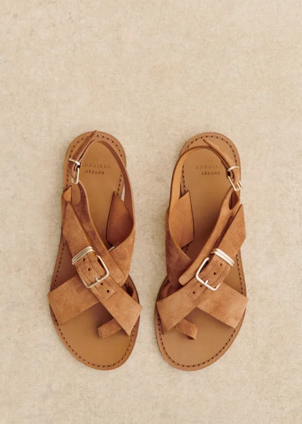 Sezane Sandalen Flach Judith< Sandalen | Schuhe
