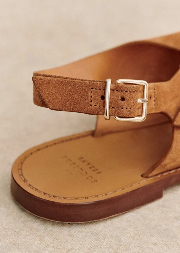 Sezane Sandalen Flach Judith< Sandalen | Schuhe