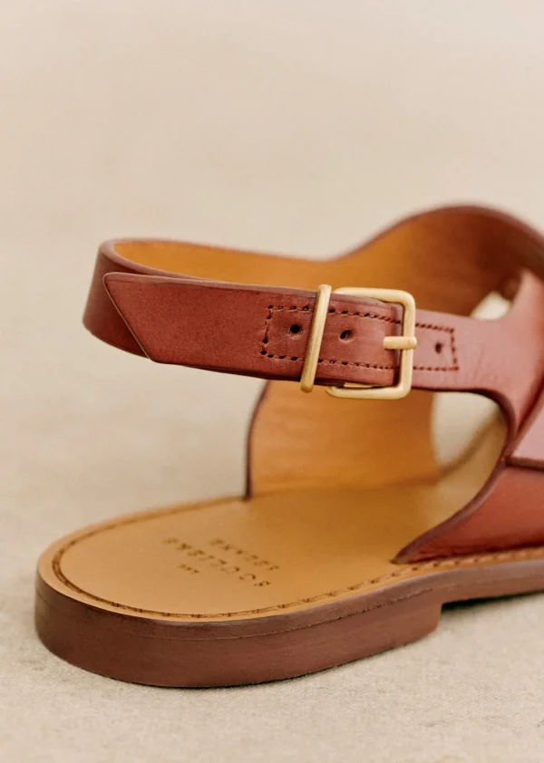 Sezane Sandalen Flach Judith< Sandalen | Schuhe