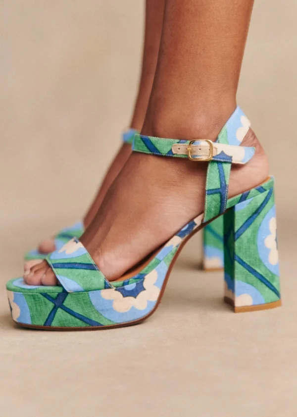 Sezane Sandalen High Maribel - Sézane X Momonì< Schuhe | Sandalen