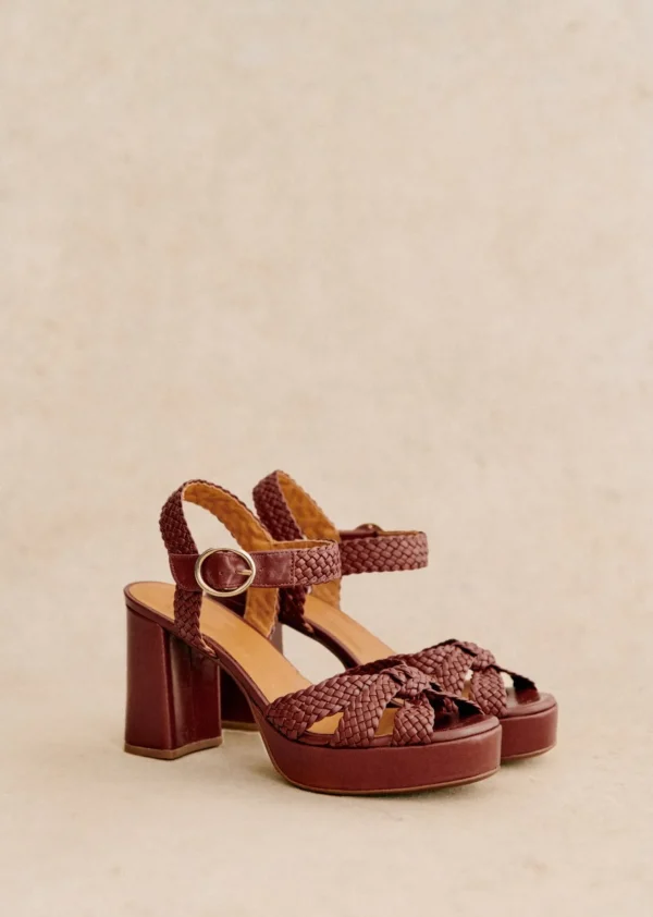 Sezane Sandalen Hoch Penelope< Sandalen