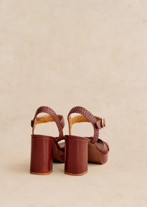 Sezane Sandalen Hoch Penelope< Sandalen