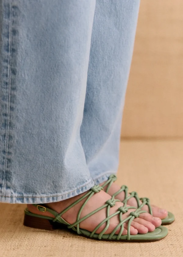 Sezane Sandalen Low Elsie< Schuhe | Sandalen
