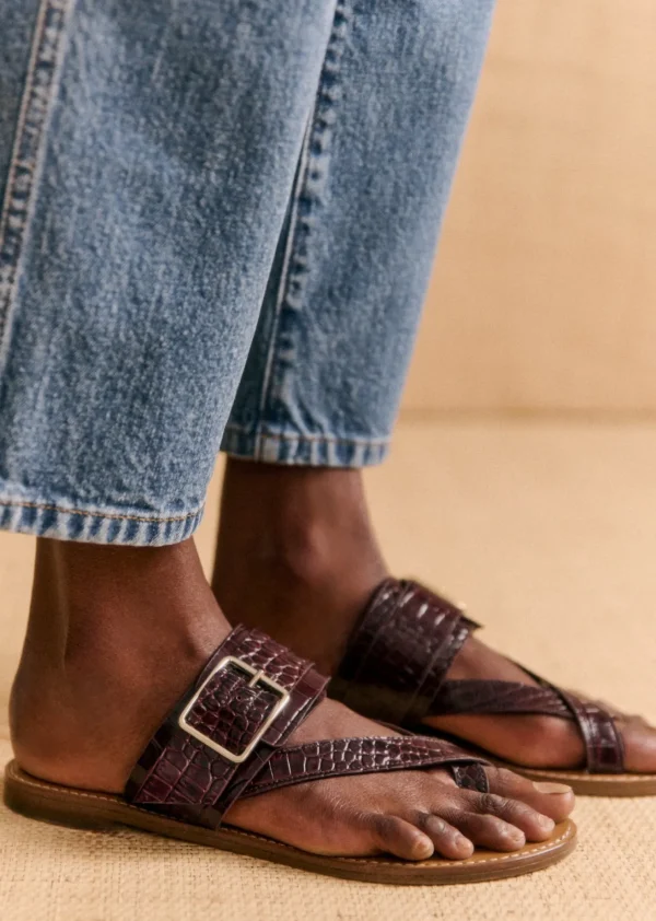Sezane Sandalen Low Freya< Schuhe | Sandalen