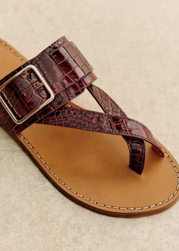 Sezane Sandalen Low Freya< Schuhe | Sandalen
