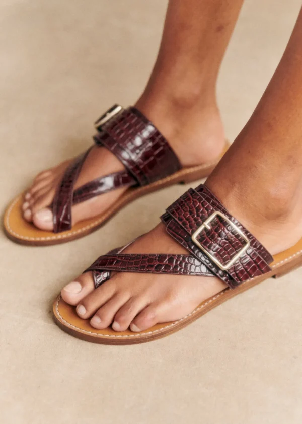 Sezane Sandalen Low Freya< Schuhe | Sandalen