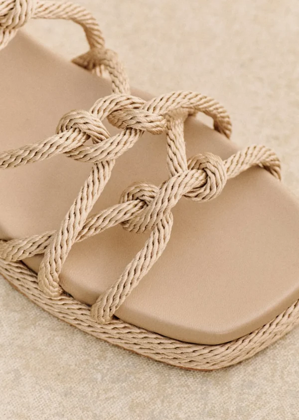 Sezane Sandalen Low Malia< Bademode | Sandalen