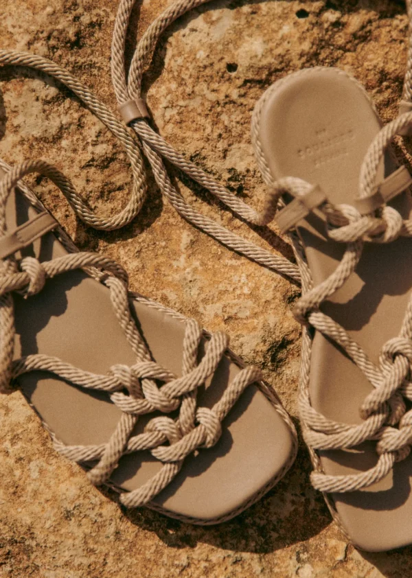 Sezane Sandalen Low Malia< Bademode | Sandalen