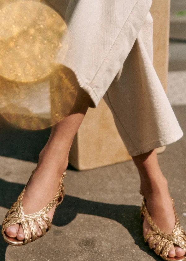 Sezane Sandalen Low Natacha< Schuhe | Sandalen