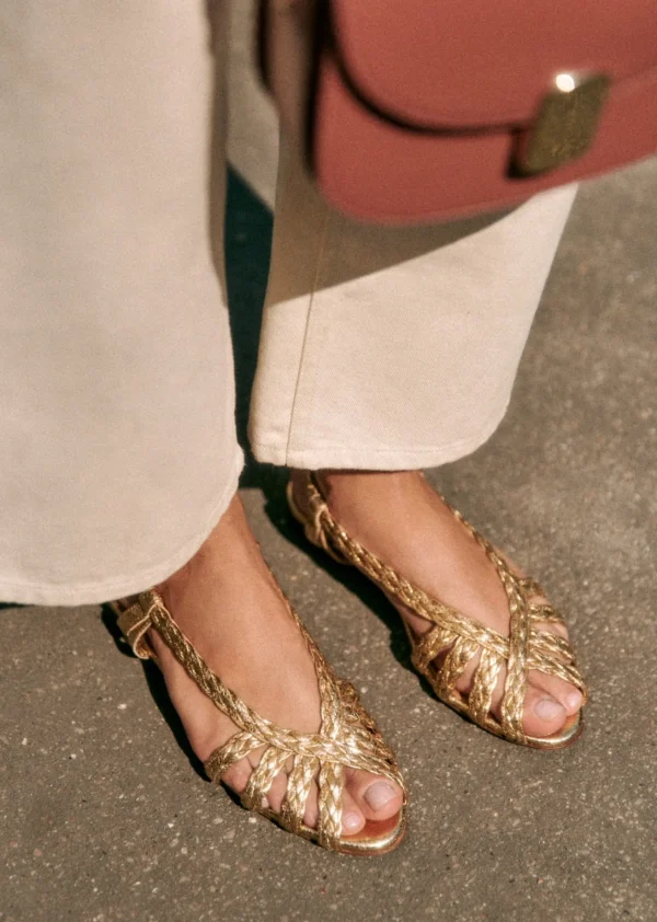 Sezane Sandalen Low Natacha< Schuhe | Sandalen