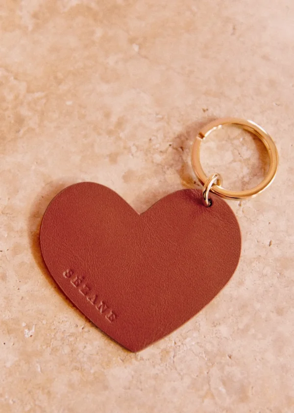 Sezane Schlüsselanhänger Porte-clé Coeur< Lifestyle