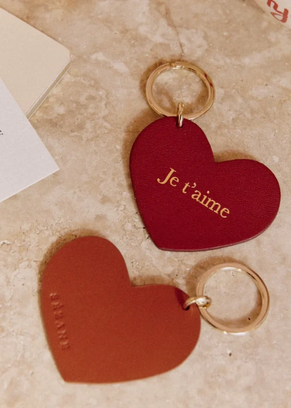 Sezane Schlüsselanhänger Porte-clé Coeur< Lifestyle