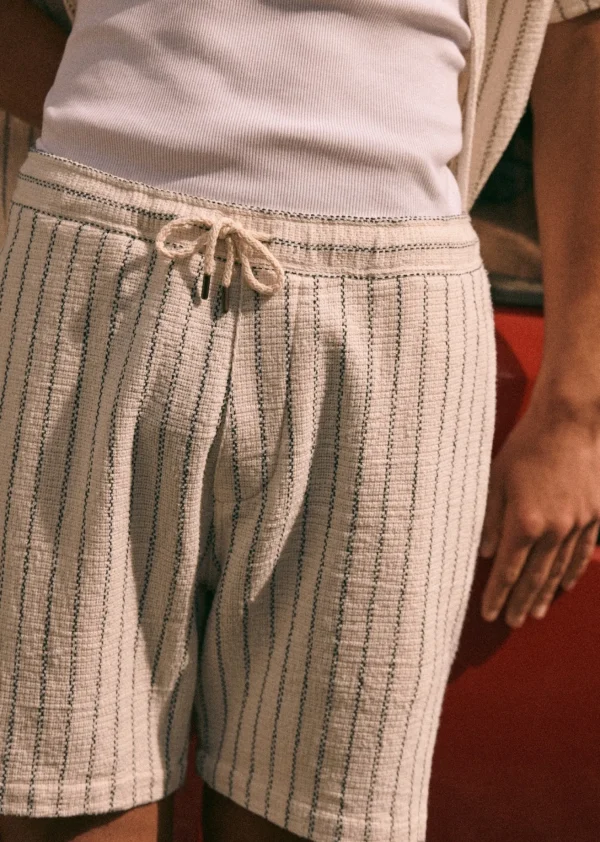 Sezane Short Priam Texturé< Shorts