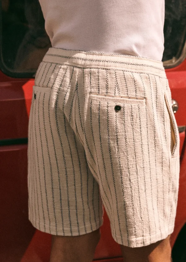 Sezane Short Priam Texturé< Shorts