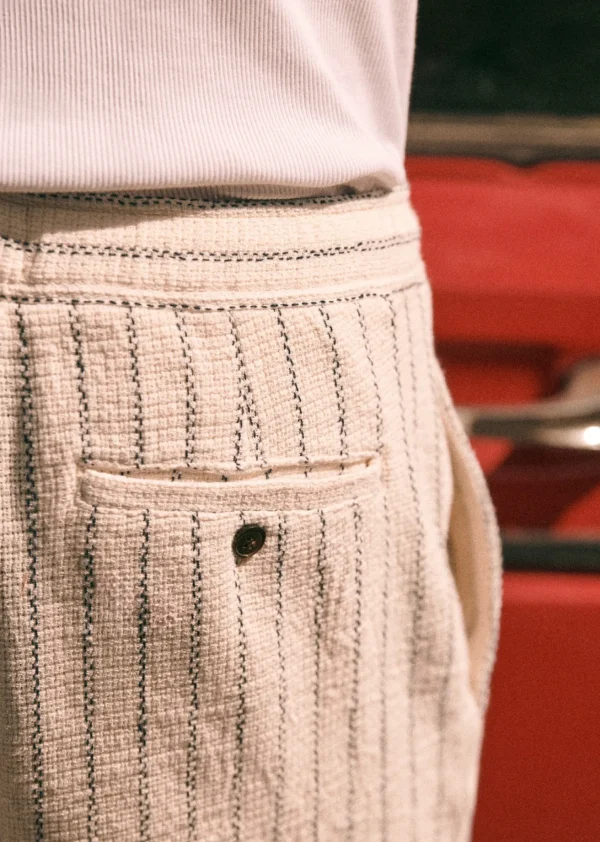Sezane Short Priam Texturé< Shorts
