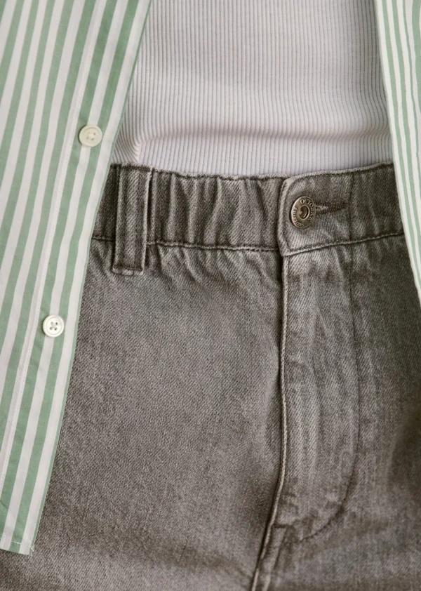 Sezane Shorts Tiber< Shorts | Denim