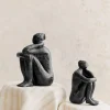 Sezane Skulptur Guénolée Courcoux - Frau In Gedanken Großes Modell< Gastkünstlerinnen