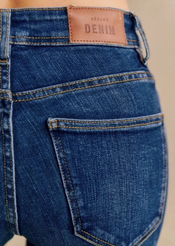 Sezane Slim Parfait< Denim | Denim
