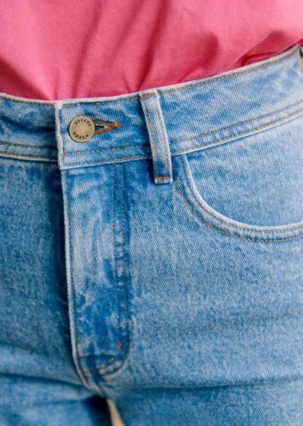 Sezane Slim Parfait< Denim | Denim