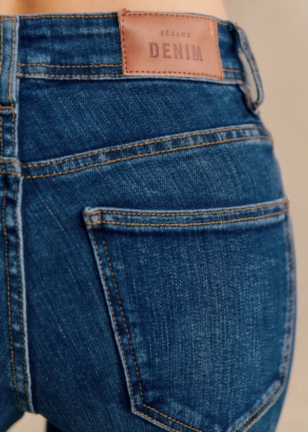 Sezane Slim Parfait< Denim | Denim