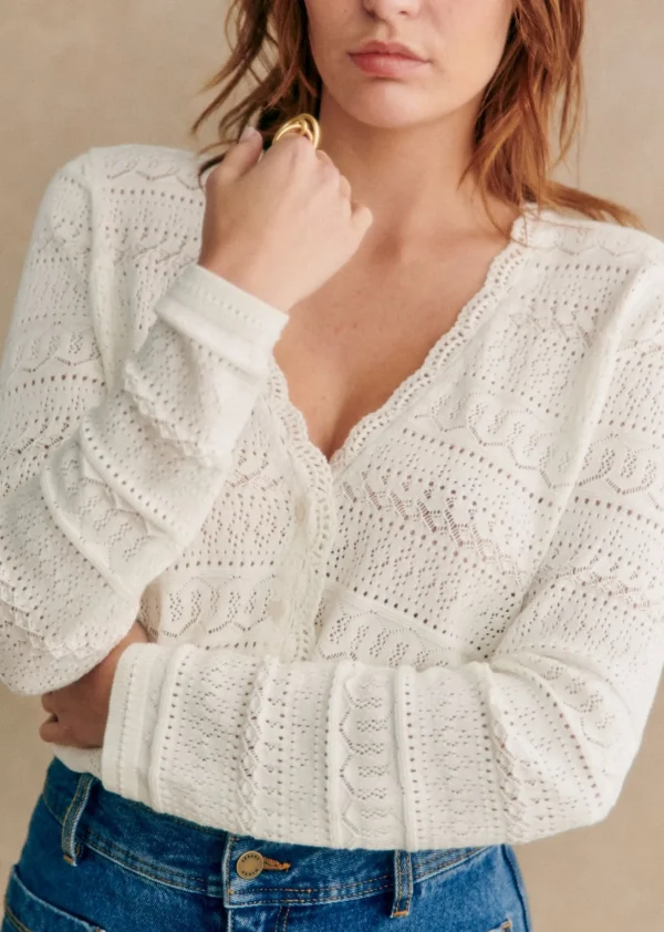 Sezane Strickjacke Keyla< Strickwaren