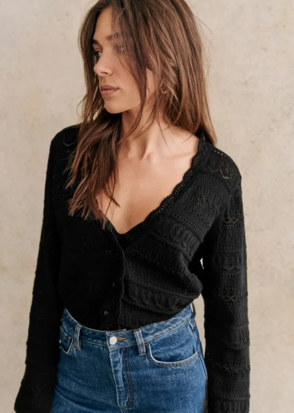 Sezane Strickjacke Keyla< Strickwaren