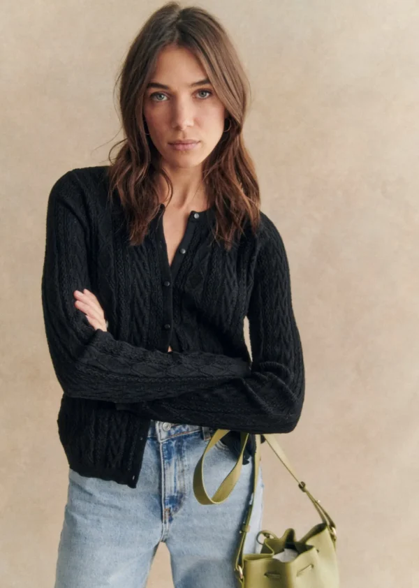 Sezane Strickjacke Ruben< Strickwaren