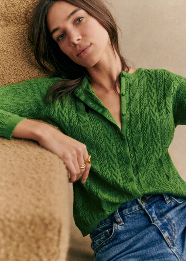 Sezane Strickjacke Ruben< Strickwaren