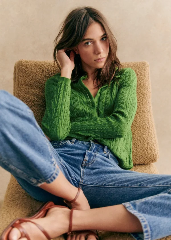 Sezane Strickjacke Ruben< Strickwaren