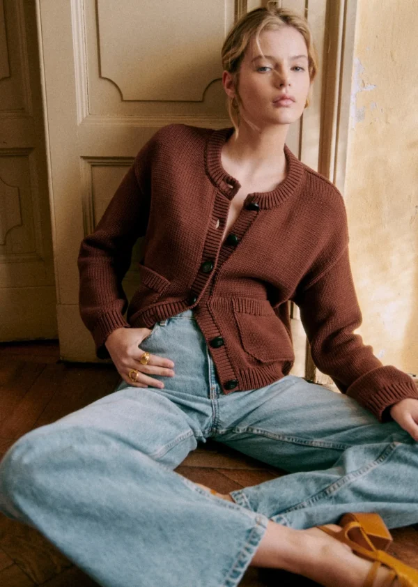 Sezane Strickjacke Titouan< Strickwaren