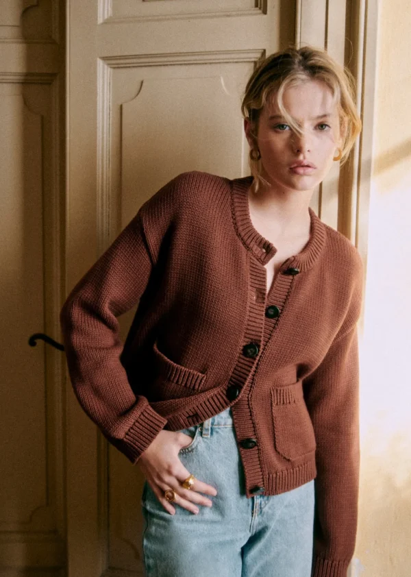 Sezane Strickjacke Titouan< Strickwaren