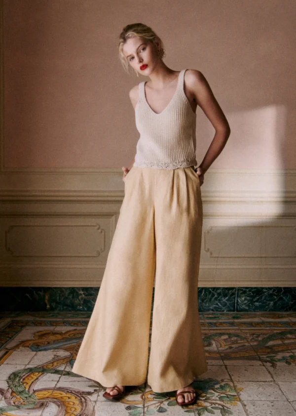 Sezane Strickoberteil Saul< Tops & Bodys | Strickwaren