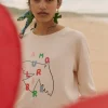 Sezane Sweatshirt Amour Libre Oiseau - Sézane X Pangea< Sweatshirts
