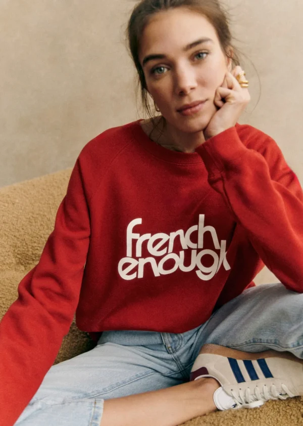 Sezane Sweatshirt French Enough< Sweatshirts