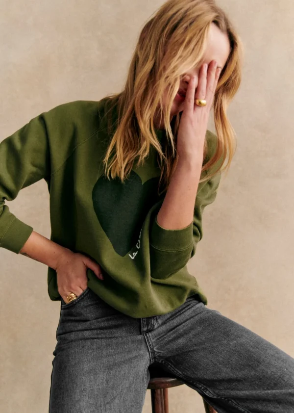 Sezane Sweatshirt La Chamade - Solidarische Kreation< Sweatshirts