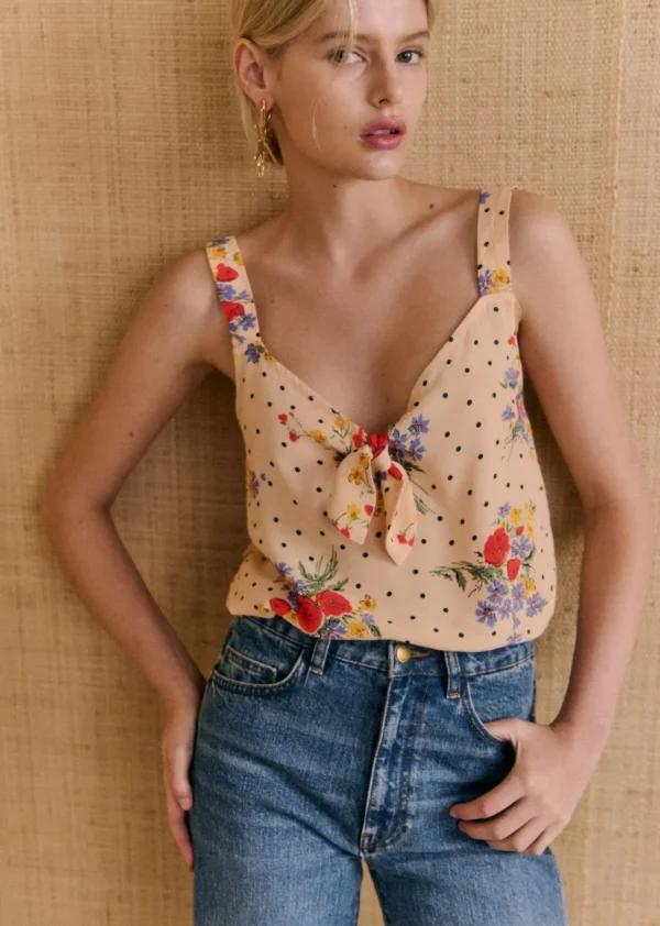 Sezane Top Denitsa< Tops & Bodys
