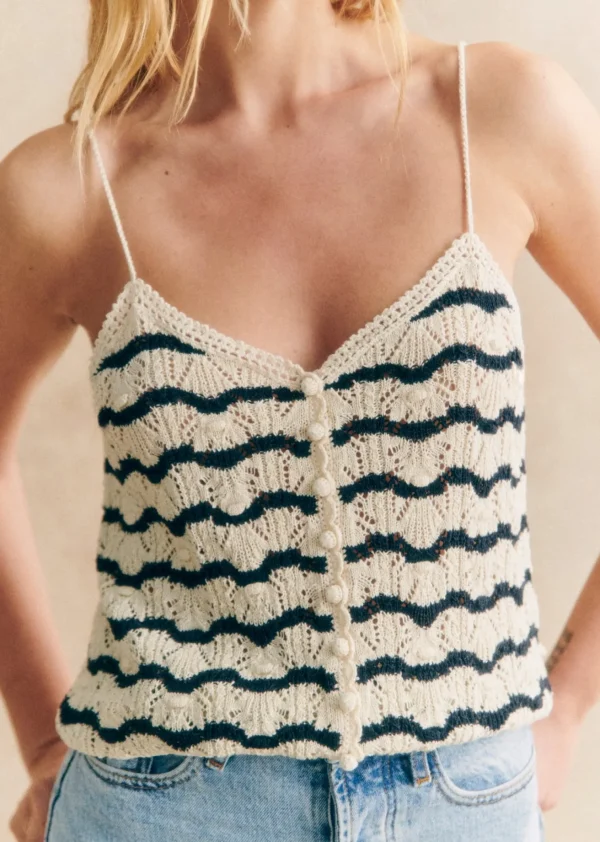 Sezane Top Francisco< Tops & Bodys | Strickwaren