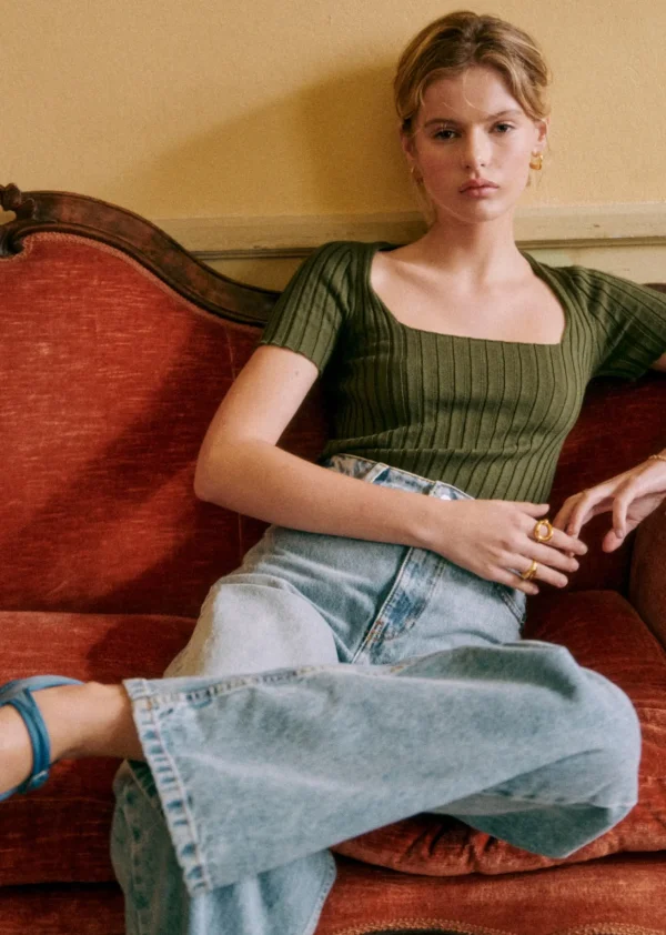 Sezane Top Remy< Strickwaren
