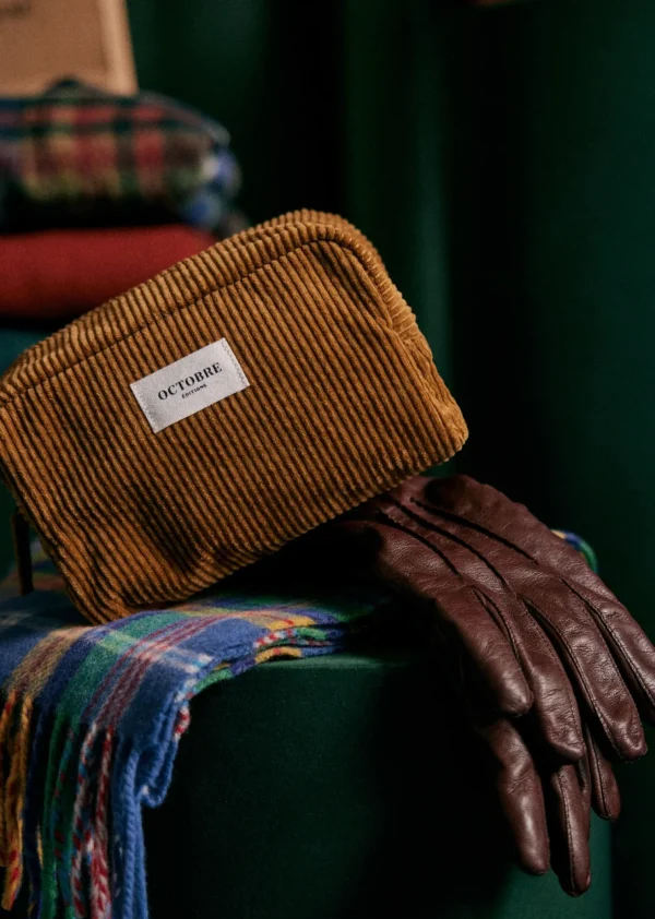 Sezane Totebag Und Shopper Twyman Velours Côtelé< Accessoires