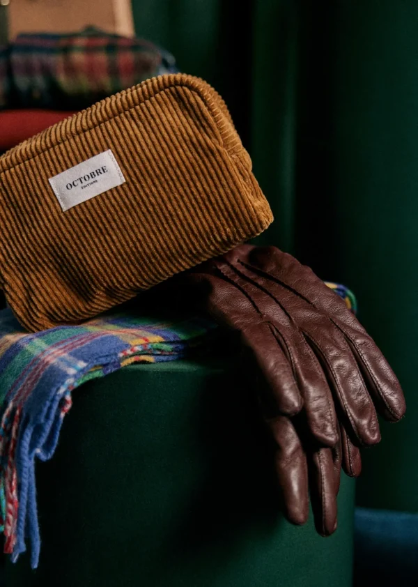 Sezane Totebag Und Shopper Twyman Velours Côtelé< Accessoires