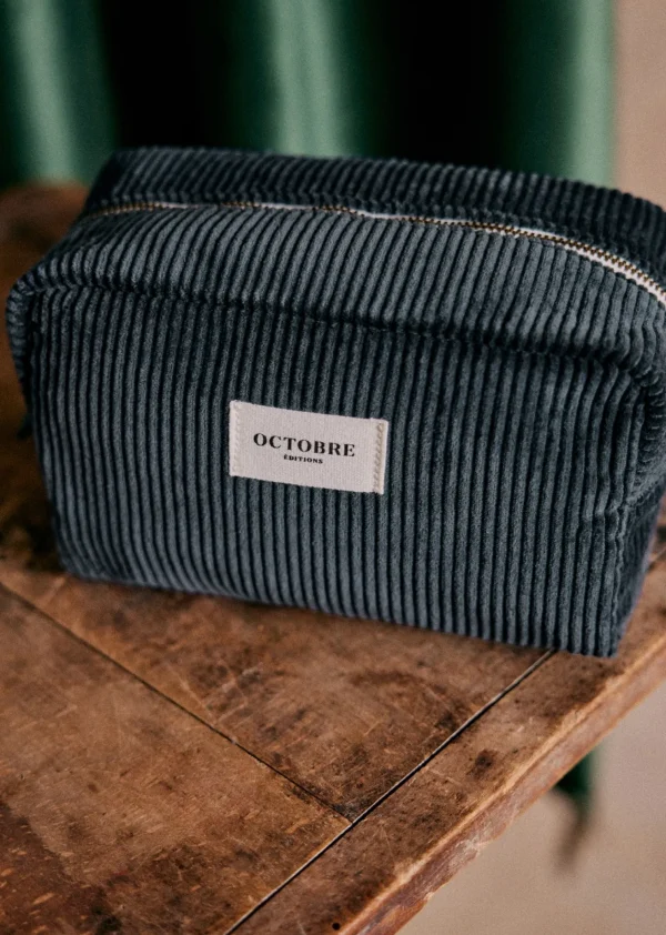 Sezane Totebag Und Shopper Twyman Velours Côtelé< Accessoires