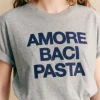 Sezane T-Shirt Amore Baci Pasta< T-shirts
