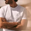 Sezane T-Shirt Ancre< T-shirts | Bademode