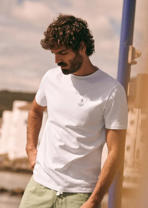 Sezane T-Shirt Ancre< T-shirts | Bademode