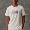 Sezane T-Shirt Athletics Club< Gemusterte t-shirts | Kurzärmelige T-shirts