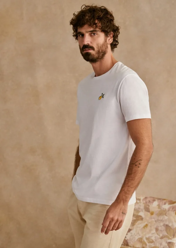 Sezane T-Shirt Citron< Gemusterte t-shirts | Kurzärmelige T-shirts