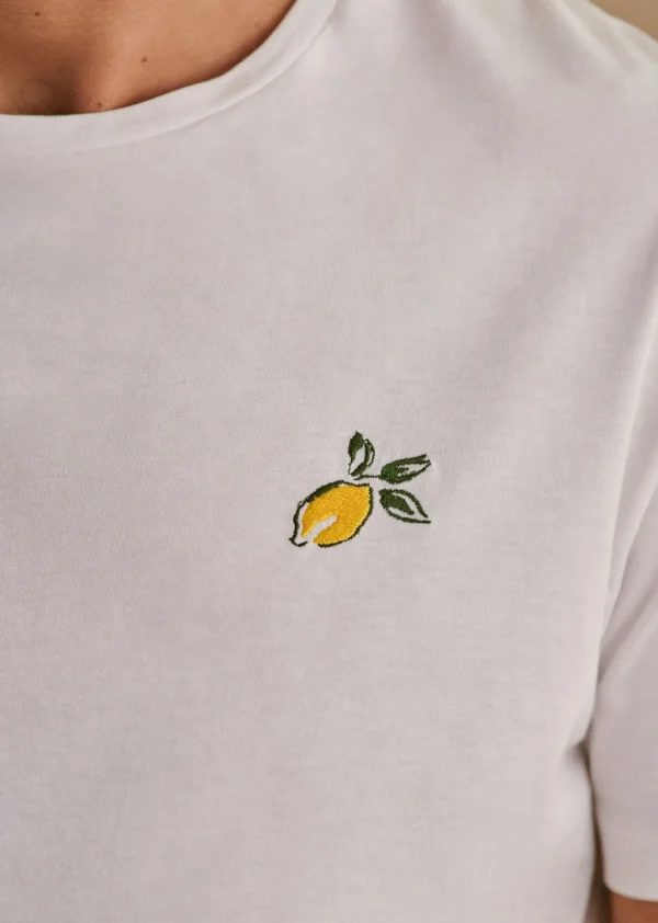 Sezane T-Shirt Citron< Gemusterte t-shirts | Kurzärmelige T-shirts