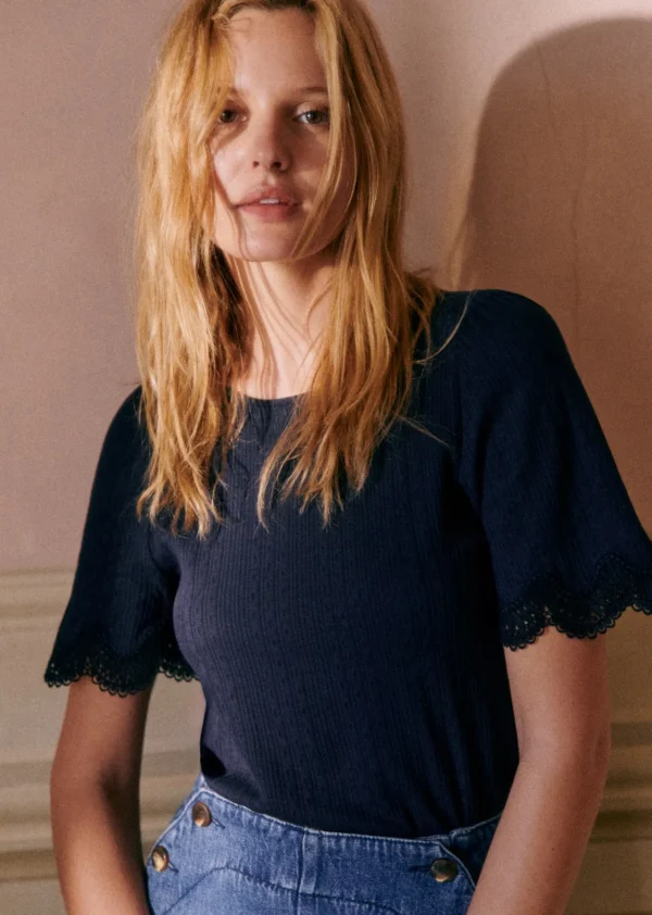 Sezane T-Shirt Cléa< T-shirts