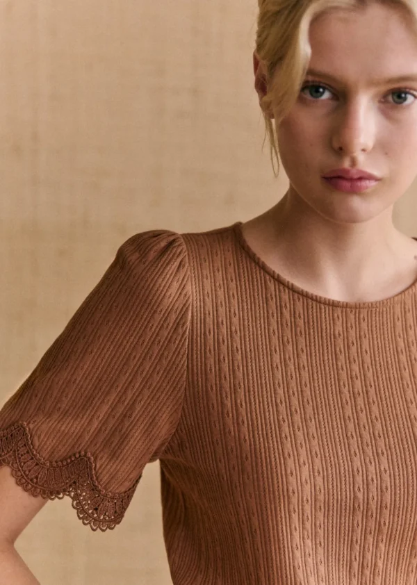 Sezane T-Shirt Cléa< T-shirts